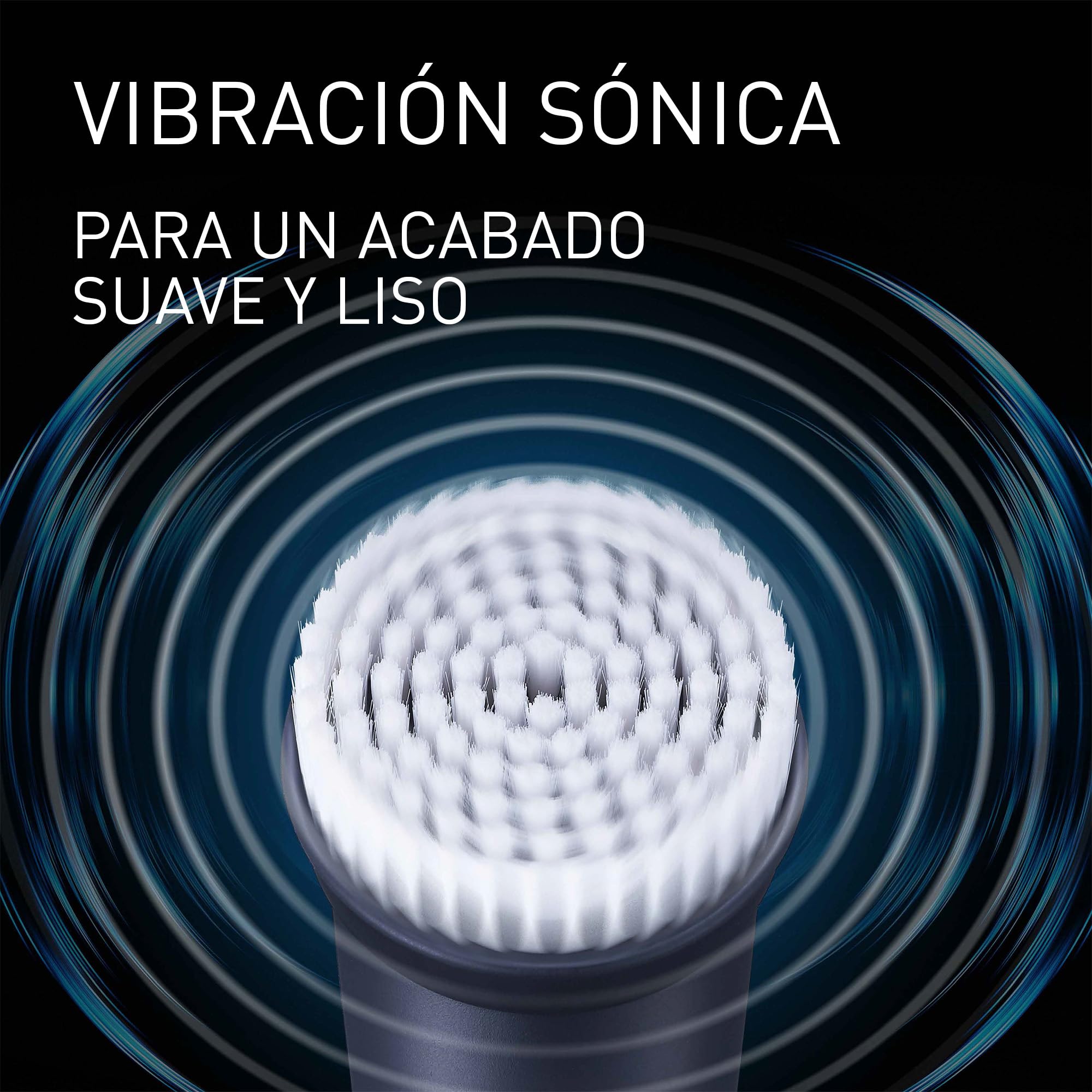 Panasonic MULTISHAPE ER-CKL2, ER-CDT1 & ER-CFB1 Paquete, Unidad principal, Accesorios Cabezales de Afeitado y Recorte, Cortabarbas y cortapelos, Cepillo Facial con batería de ion-litio, Negro