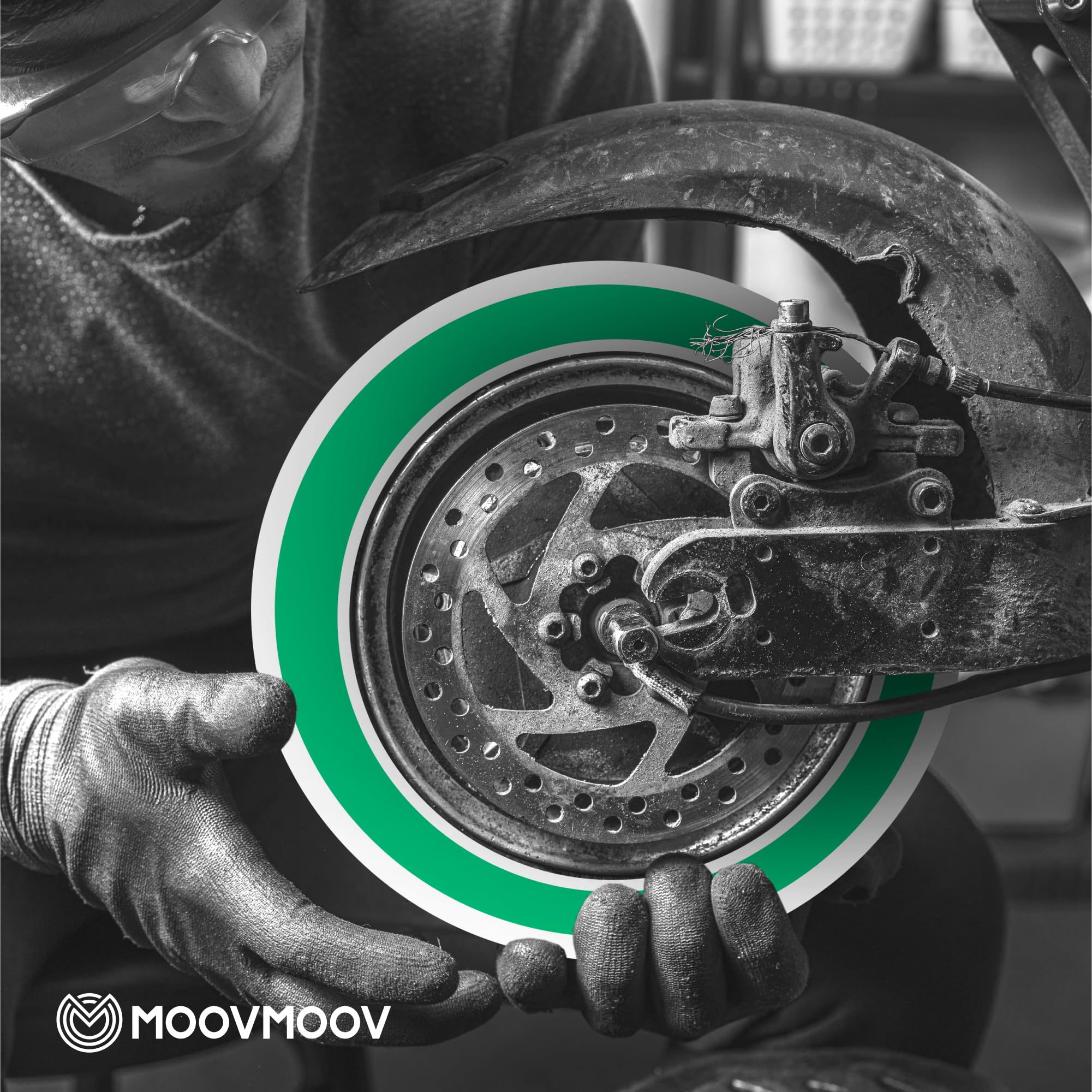 MOOVMOOV (2-pakiet) Dętka wewnętrzna 10x2,125 z prostym zaworem - Kompatybilna z oponami skutera elektrycznego Ninebot Segway Scooter F25, F30, F40 itp. - Wysokiej jakości dla 10-calowych opon skutera