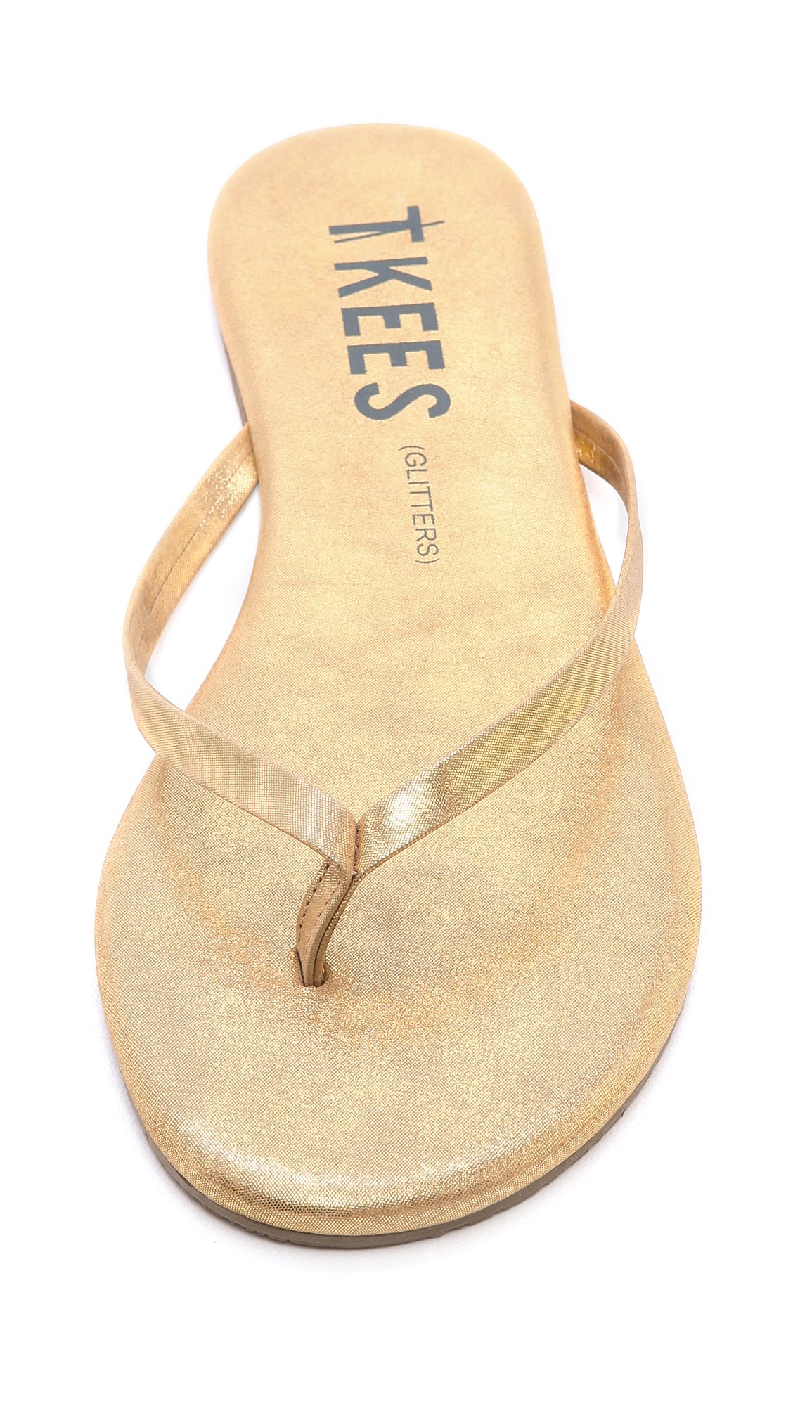 TKEES Women's Glitters Flip Flops