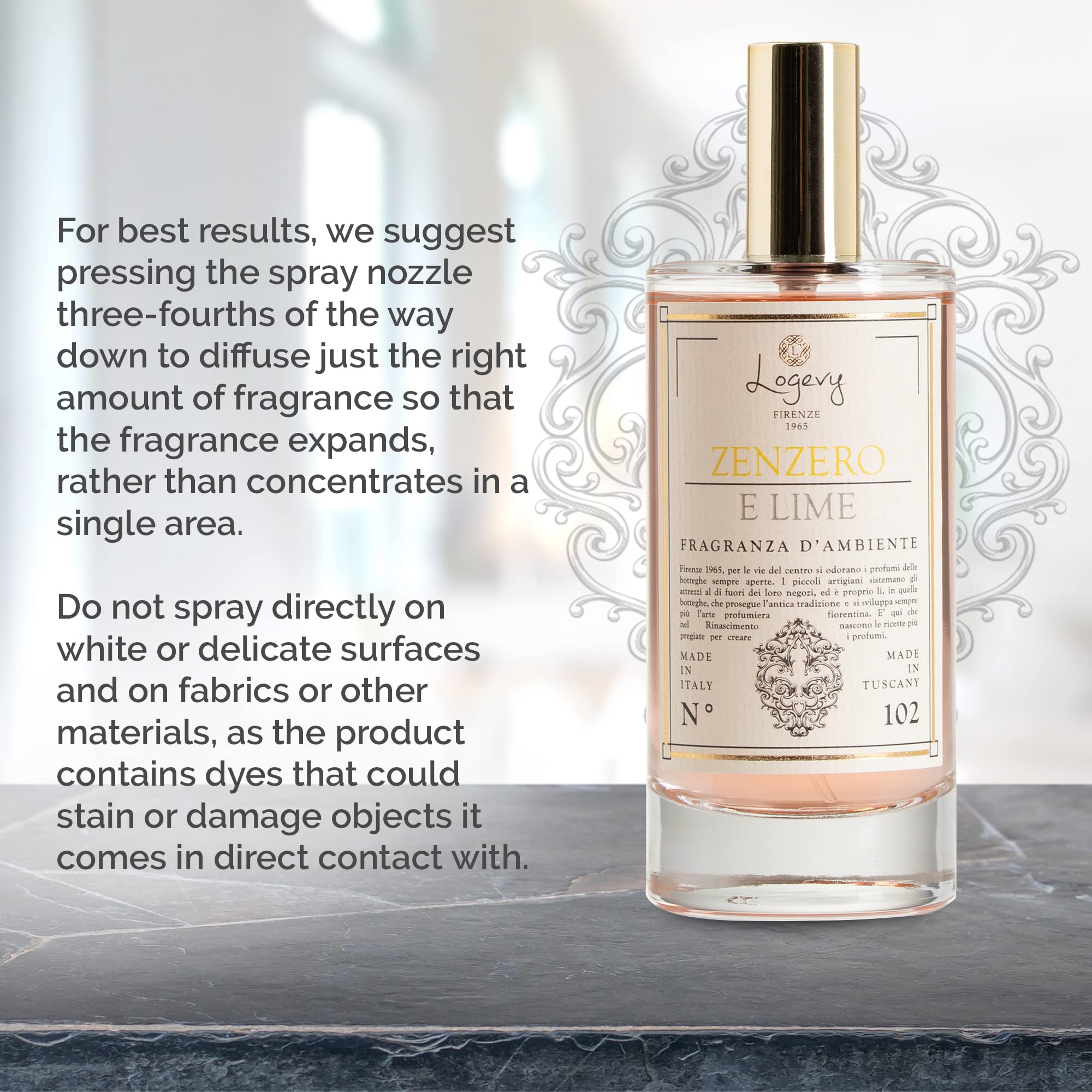 Amazon.com: Logevy Firenze 1965 Zenzero e Lime – Ginger & Lime