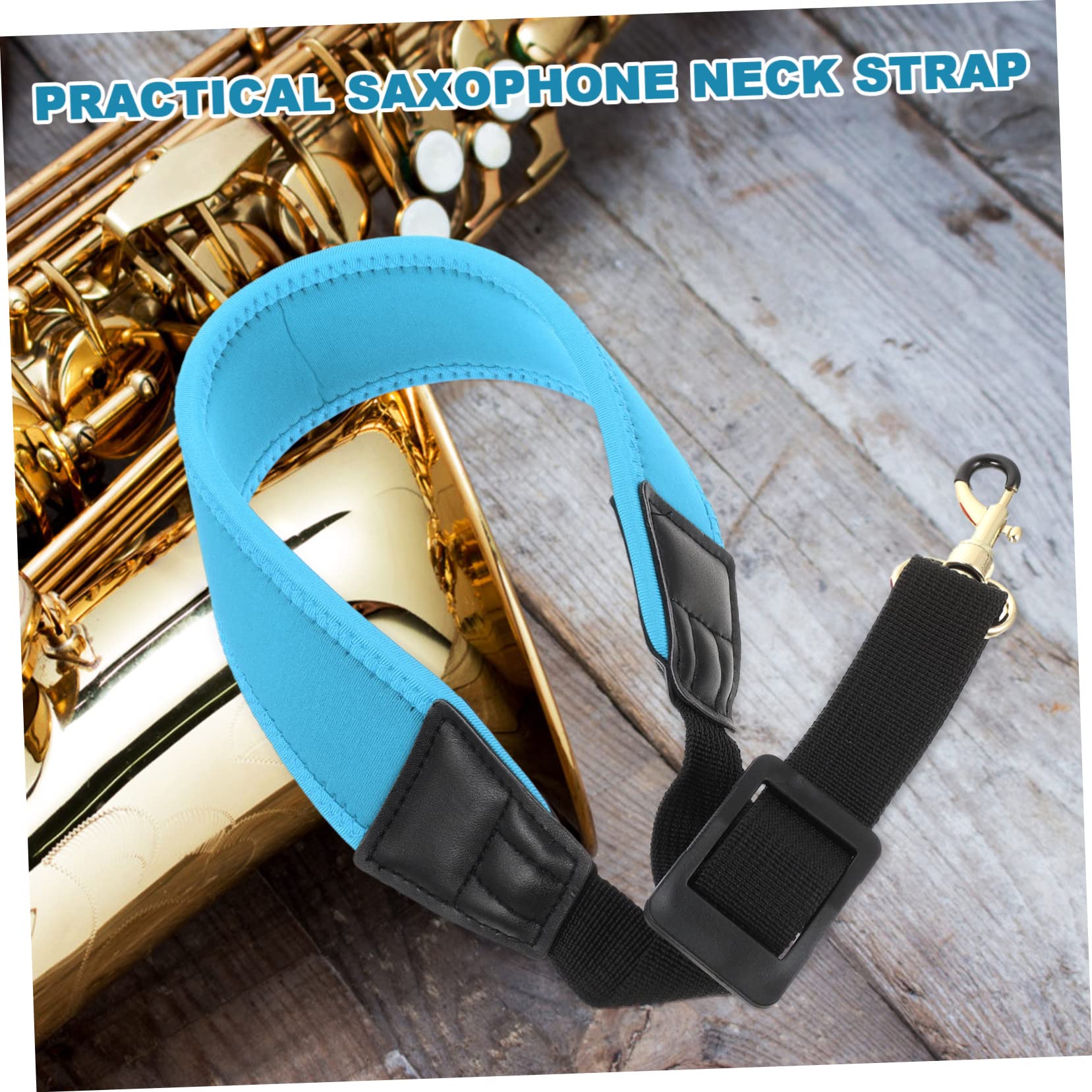Abaodam 3pezzi Regolabile Per Saxofono Tracolla Comfort Per Tenore Per Musicisti Sostituzione Per