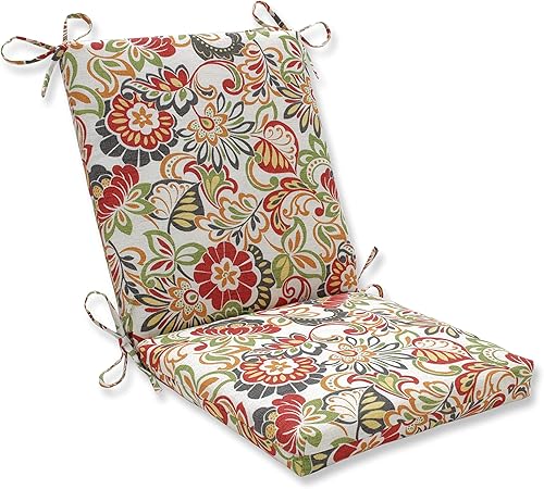 Miniatura 1 de Pillow Perfect - Cojín para asiento, estampado Zoe Citrus, esquinas cuadradas, ideal para exterioresinteriores