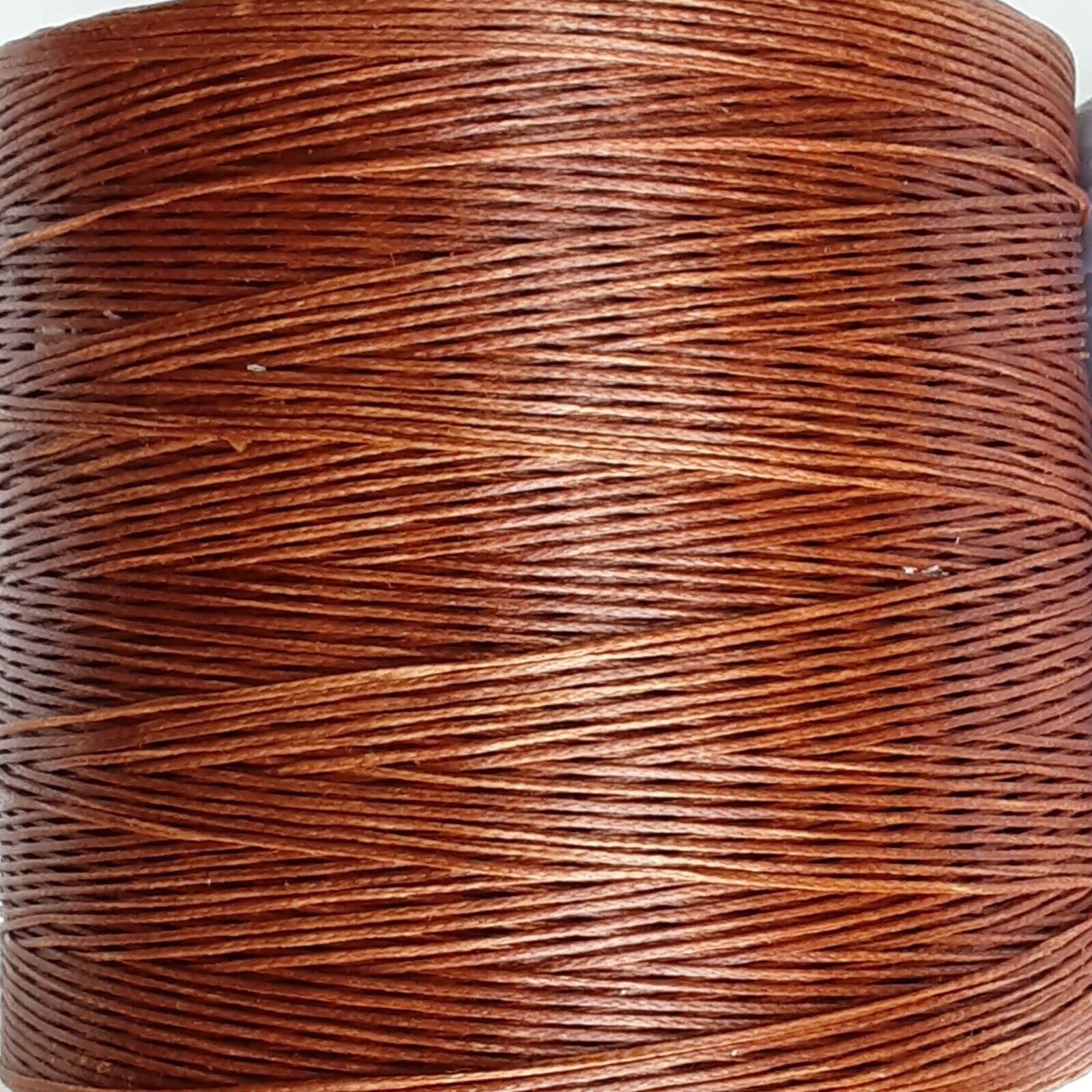 Mart-Mon Multicolor 1Mm Waxed Nylon Cord 20 Meters, Durable Strong Thread For Jewellery Bracelet Making, Art & Crafts (Lt. Brown)