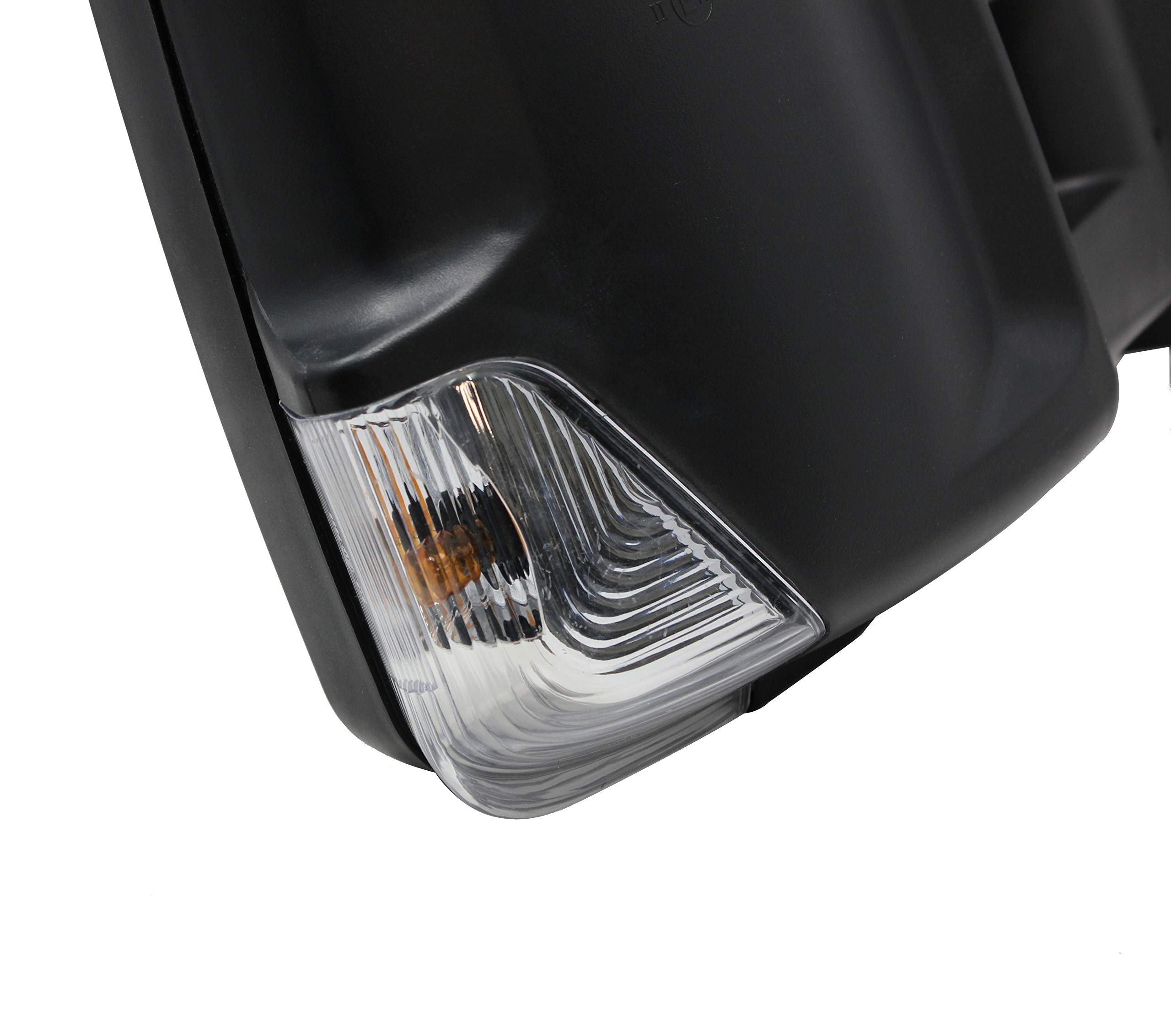 Specchietto esterno completo manuale con fanale freccia (Destro)