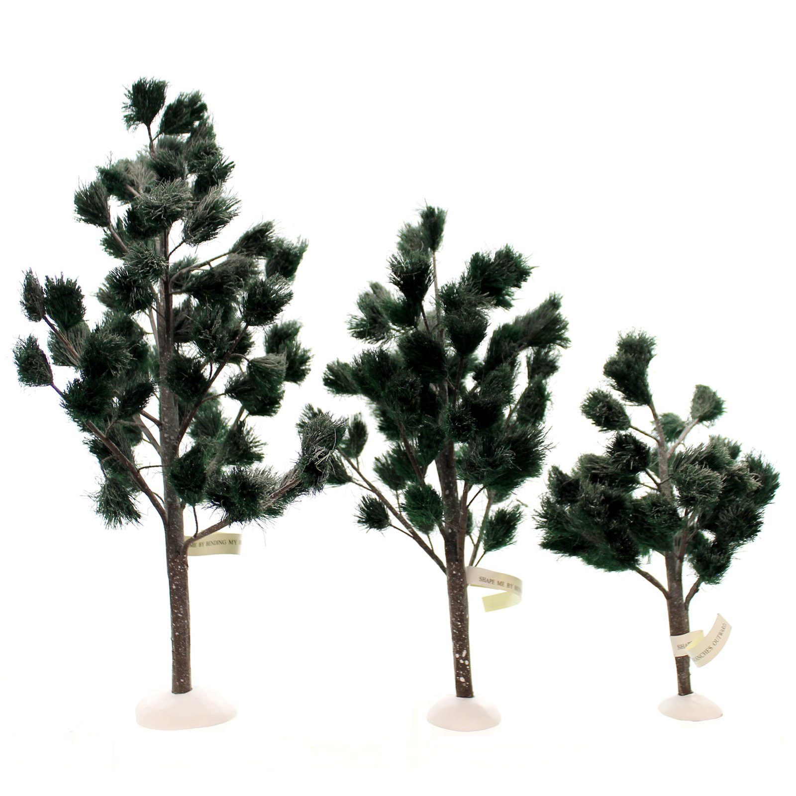 Amazon.com: Department 56 Village Jack Pines - Set of 3 #52622