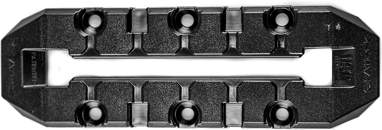 YakAttack GridLoc MightyMount XL 9” Track Mount - Desert Sand | Kayak Rail Accessory with Hardware | Compatible with BlackPak Pro & Kayak Track Systems | Durable 7.5” Usable Length Gear Mount