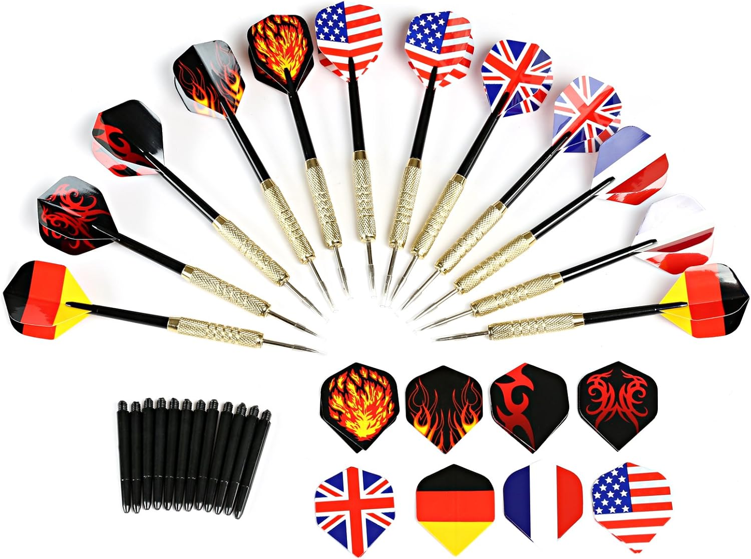 Erpici 5 X Set Quantum Fumo Freccette Flights Slim W/GRA - Foto 7