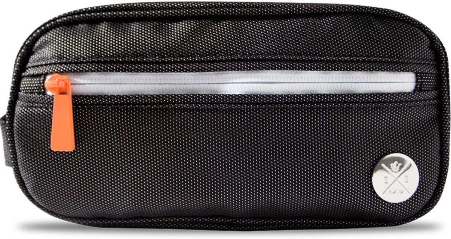 Shaveology Premium Toiletry Bag - Hand Made Multi Stitch Design -100% Satisfaction Guaranteed