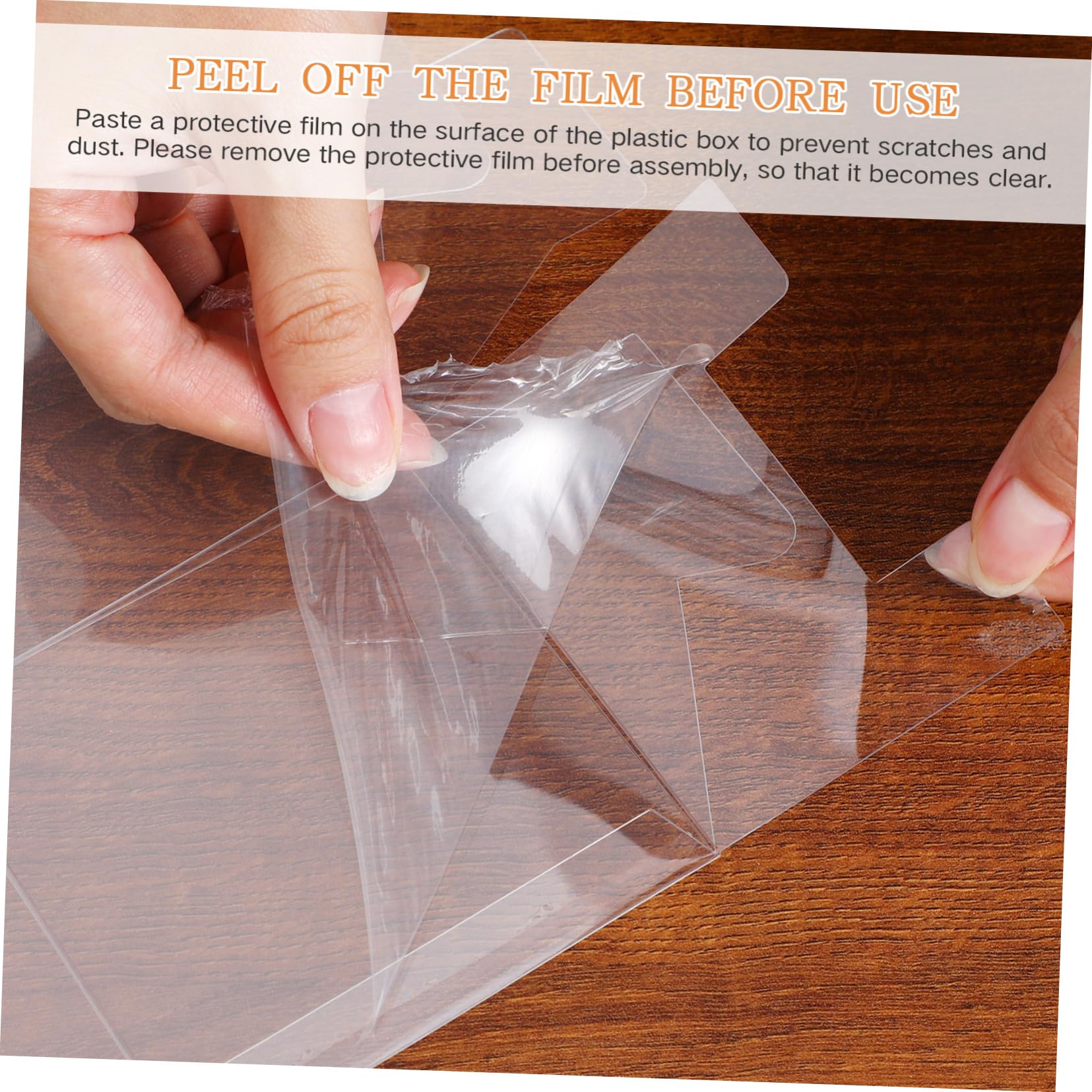 Garneck 10pcs Boxes Transparent Cupcake Boxes Baking Packaging for Birthdays Weddings and Events for Cupcakes Cookies and Treats