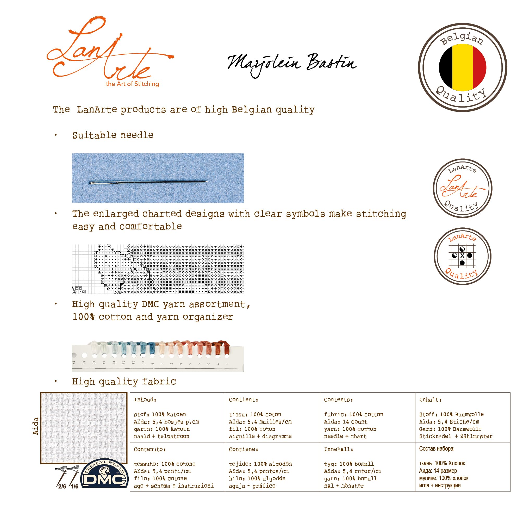 Kit De Point De Croix Compté Bouquet De Fleurs Kit De Point De Croix