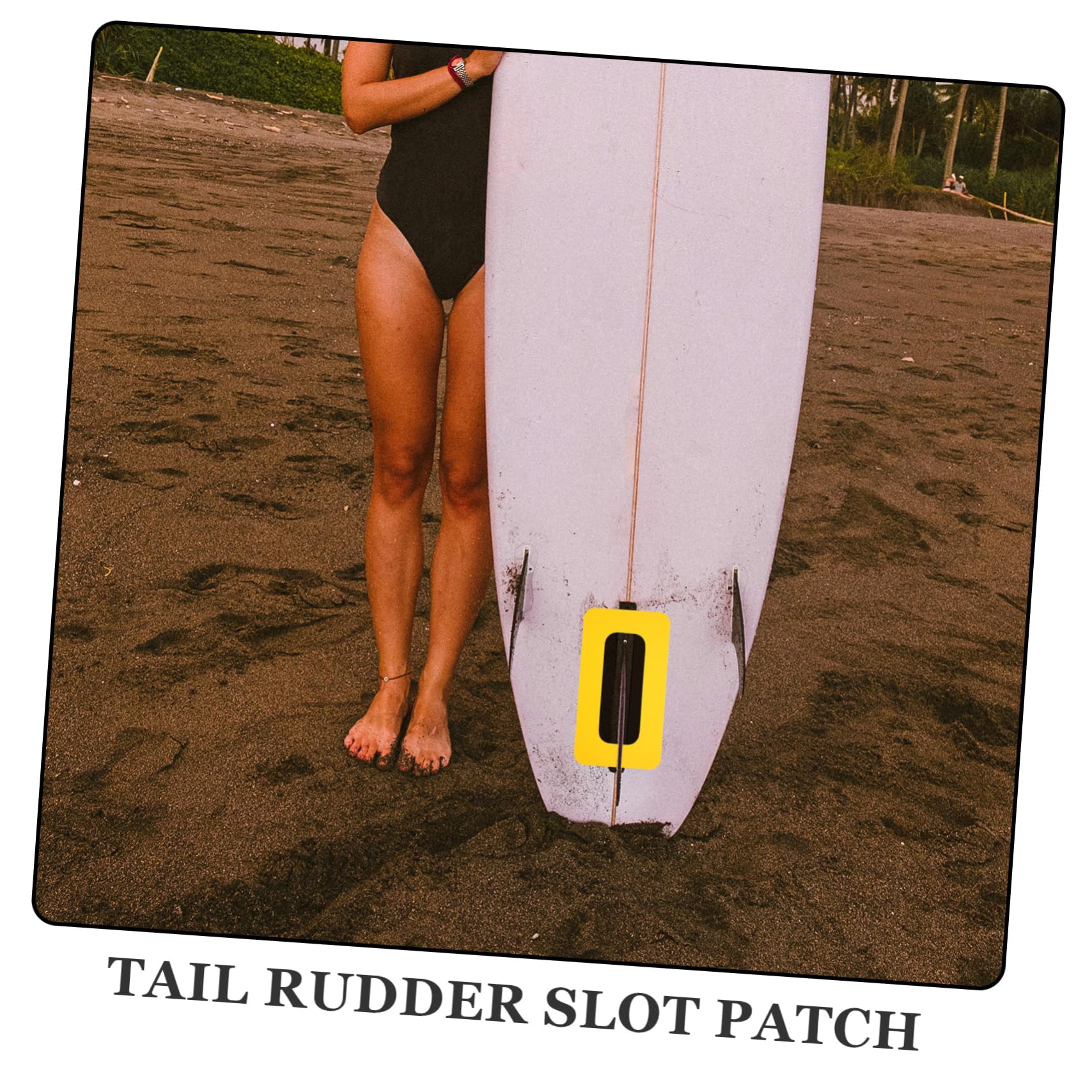 Kisangel Paddle Fin Box Connector Patch Replaceable Surfboard Fin Box Attachment for Enhanced Maneuverability and Control Water Easy Installation Compatible with Sup Boards