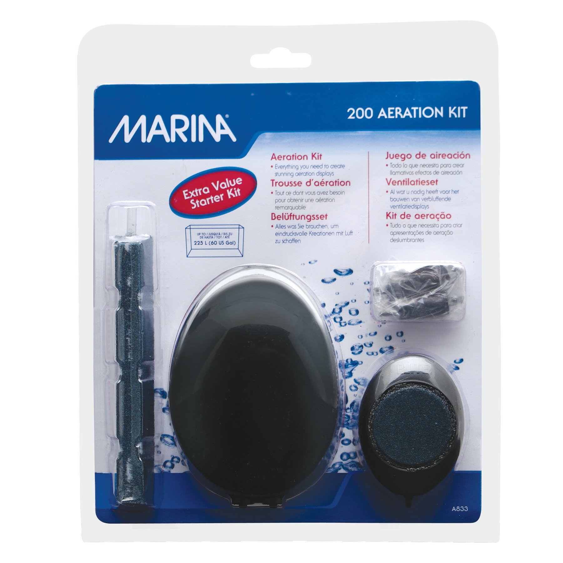 Marina 200 Aquarium Aeration Kit, A833 