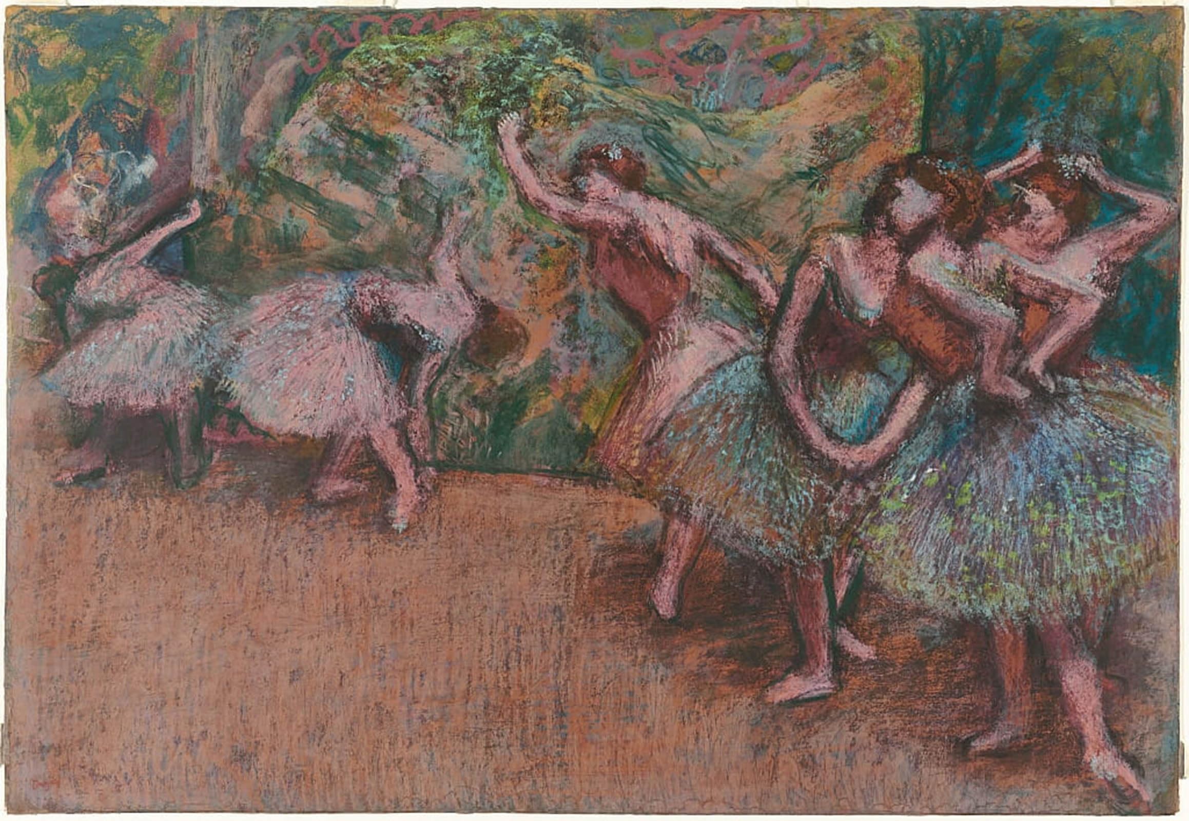 SERENDIPITP Vintage Wall Art Canvas Nordic Poster Canvas Print Picture Ballet Scene by Edgar Degas Wall Art Poster for Home Decor 60x90cm