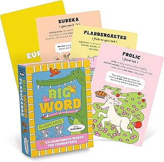 Knock Knock Kids Big Word Flashcards: 30 Flashcards for Learning Big Words Plus Fun Tips & Word Games Booklet