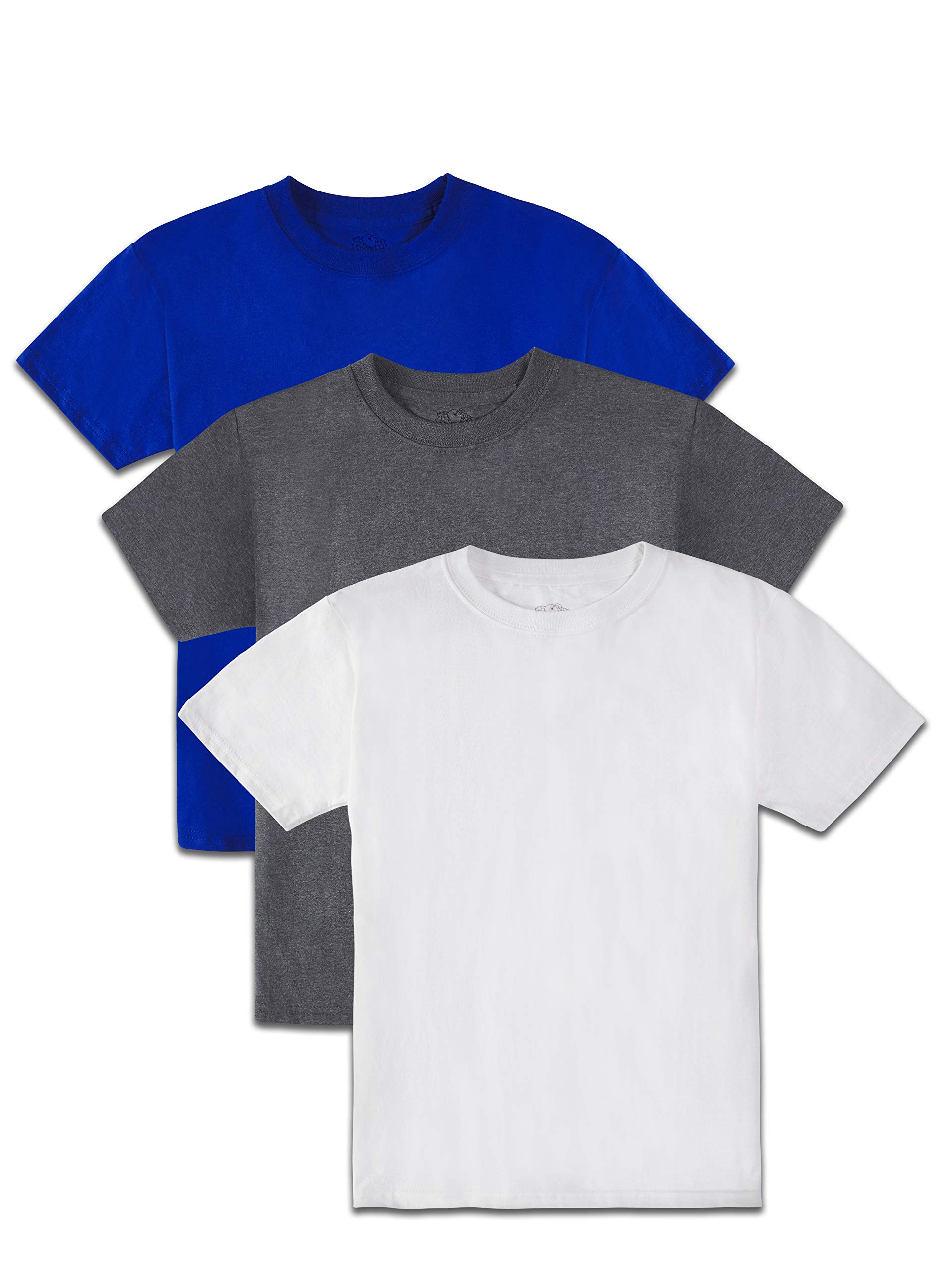 Fruit of the LoomBoys' Tag-Free Cotton Tees (Assorted Color Multipacks)OEKO-TEX STANDARD 100