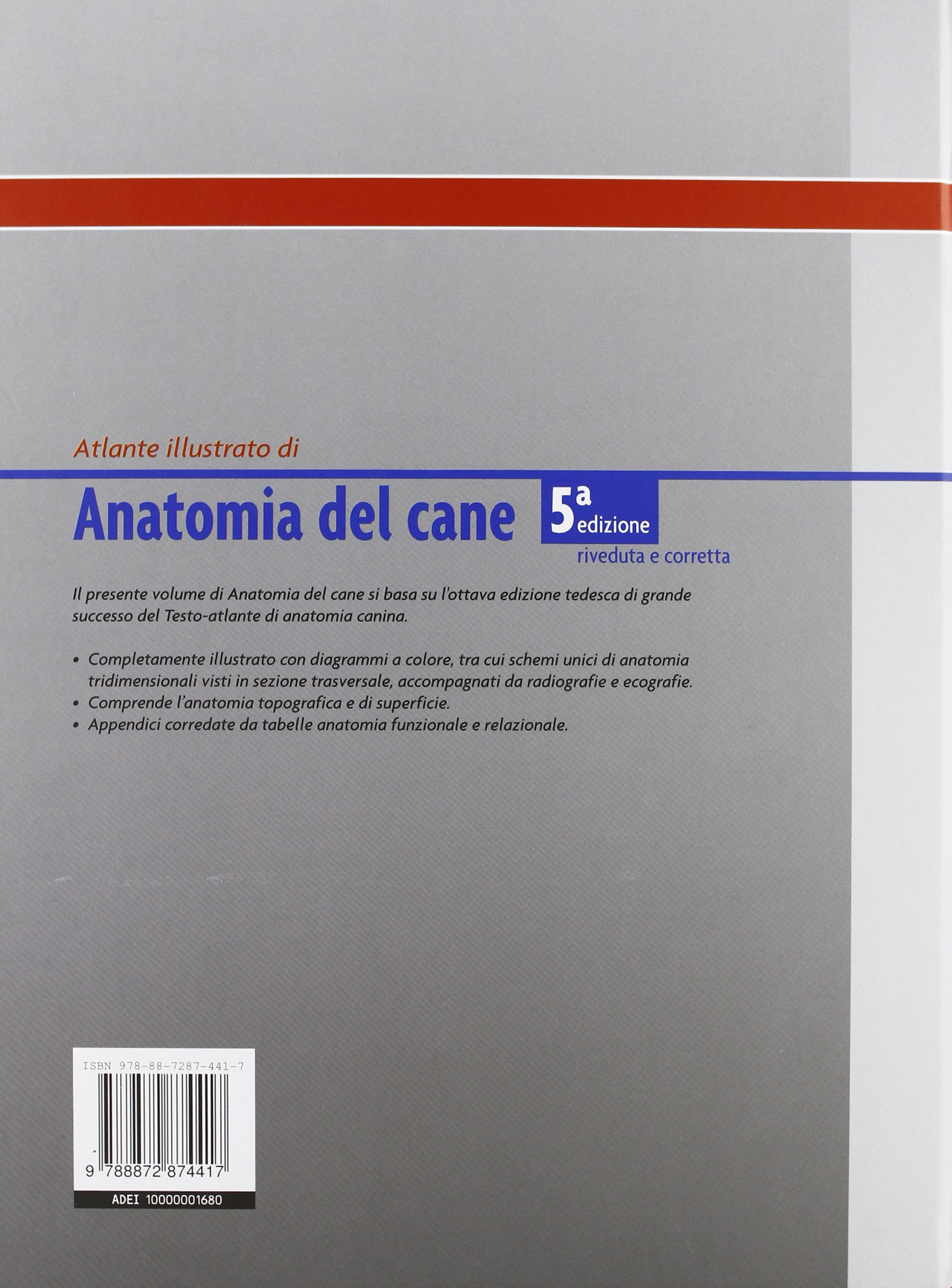 Atlante illustrato di anatomia del cane