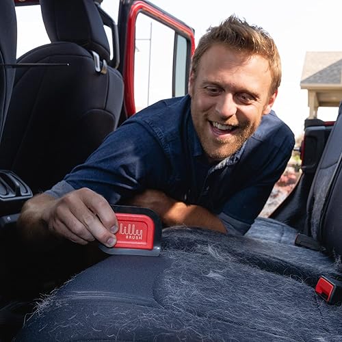 Miniatura 4 de Lilly Brush Mini detallador de pelo de mascotas | Removedor de pelo de mascotas para alfombra y sofá de coche, interior del automóvil y suministros