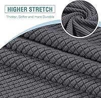 Vista 7 de Funda de sofá seccional de 3 piezas para sofá seccional en forma de L, protector elástico de muebles para sofá seccional izquierdo o derecho