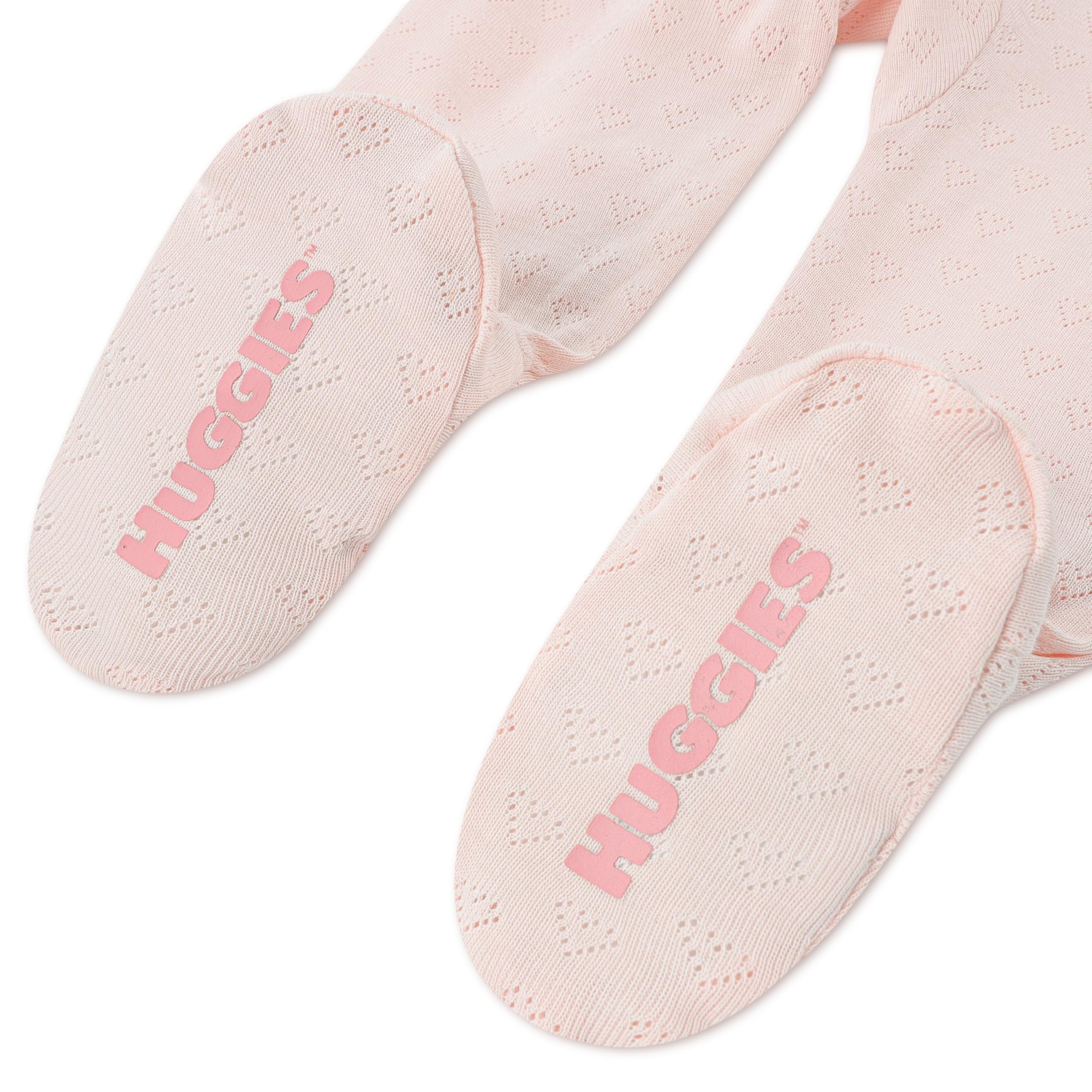 HUGGIES Mädchen Huggies Footed Coveralls 2-pack Trainingsanzug mit Füßen, 2 Stück