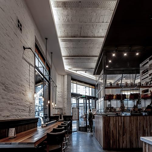 Miniatura 7 de Shine Decor Tira de luces LED de 108 W de bajo consumo, resistente al frío, IP65, impermeable, para exteriores, 120 VAC, tira de iluminación para