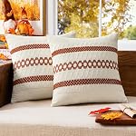 MIULEE Pack of 2 Boho Pillow Covers Sage Green 12x20 Inch | Decorative Rectangular Spring Farmhouse Throw Cushion Sofa Bed Living Room Home Decor