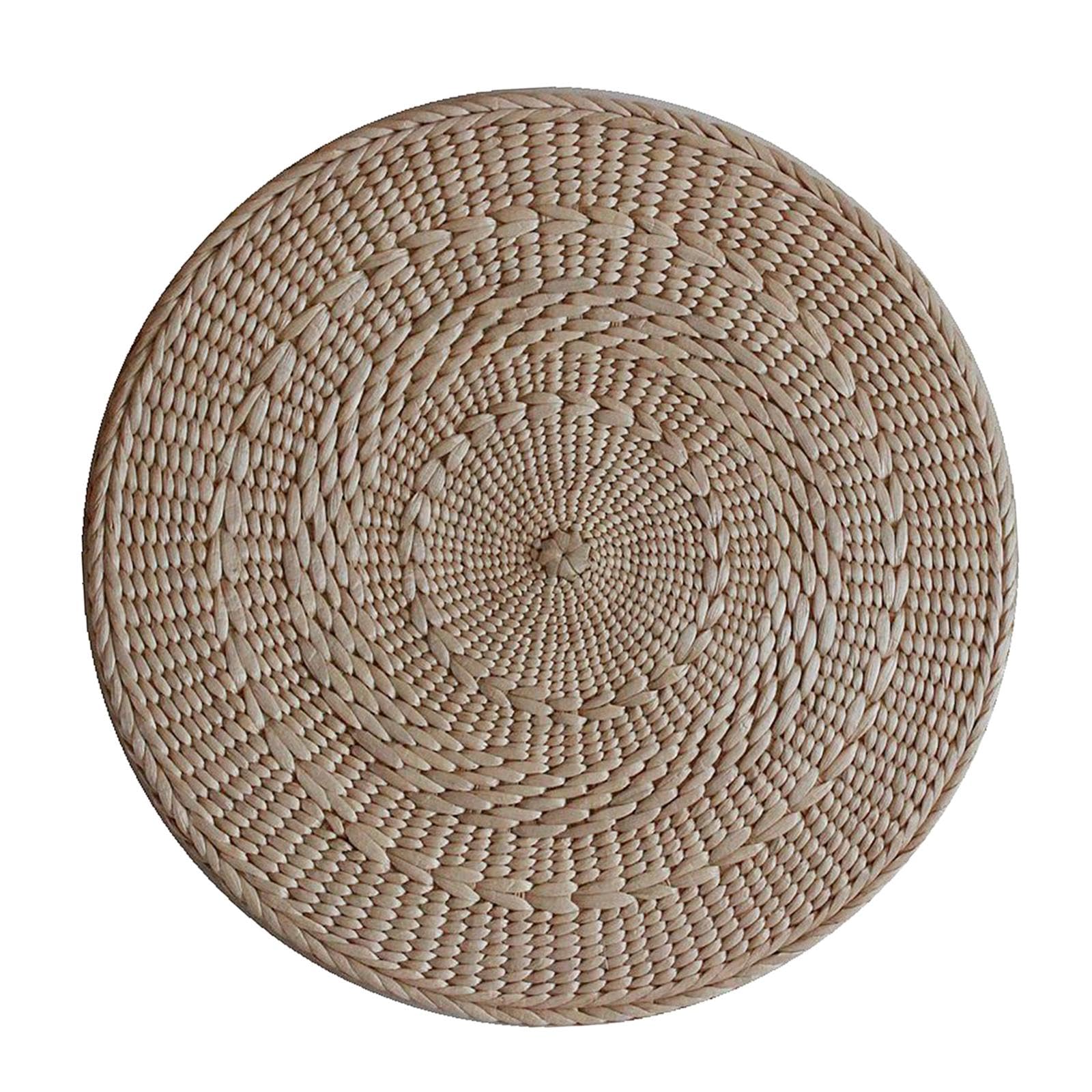 Coussin de sol rond tatami pour soulager la posture en méditation assise