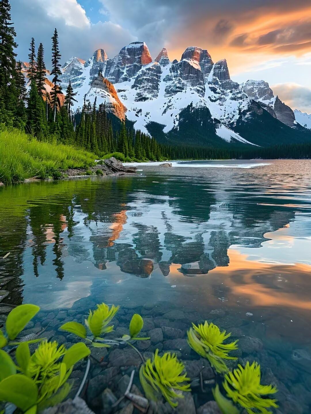 Pintura por Numeros Lago de montaña nevada Pintar por Numeros Adultos Niños, DIY Paint by Number Kit con Pinceles y Pinturas Acrilicos, Cuadros por Numeros, Decoración para el Hogar 100x70cm w-4816