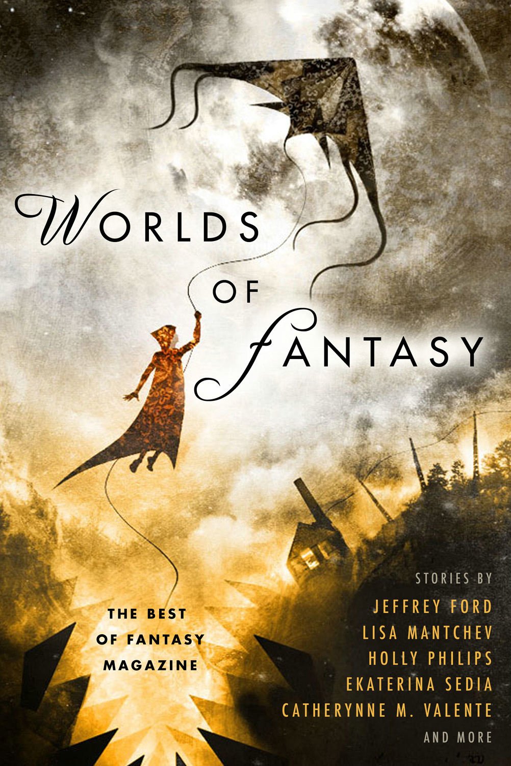 Cover of Worlds of Fantasy: The Best of Fantasy Magazine