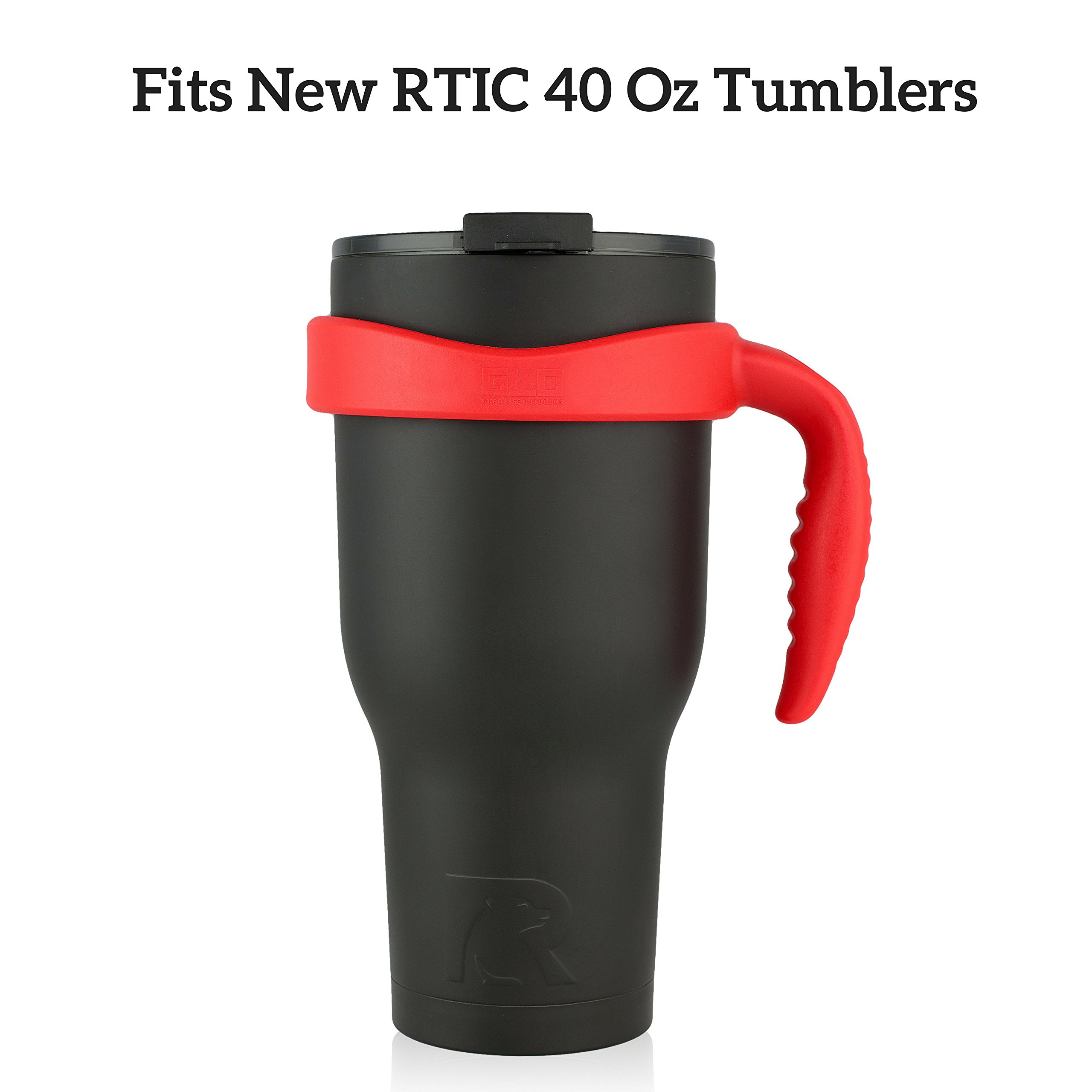 Grab Life Outdoors 40oz Handle - 7 COLORS - Fits 40 Oz Tumblers - Perfect  for 40oz Ozark Trail,