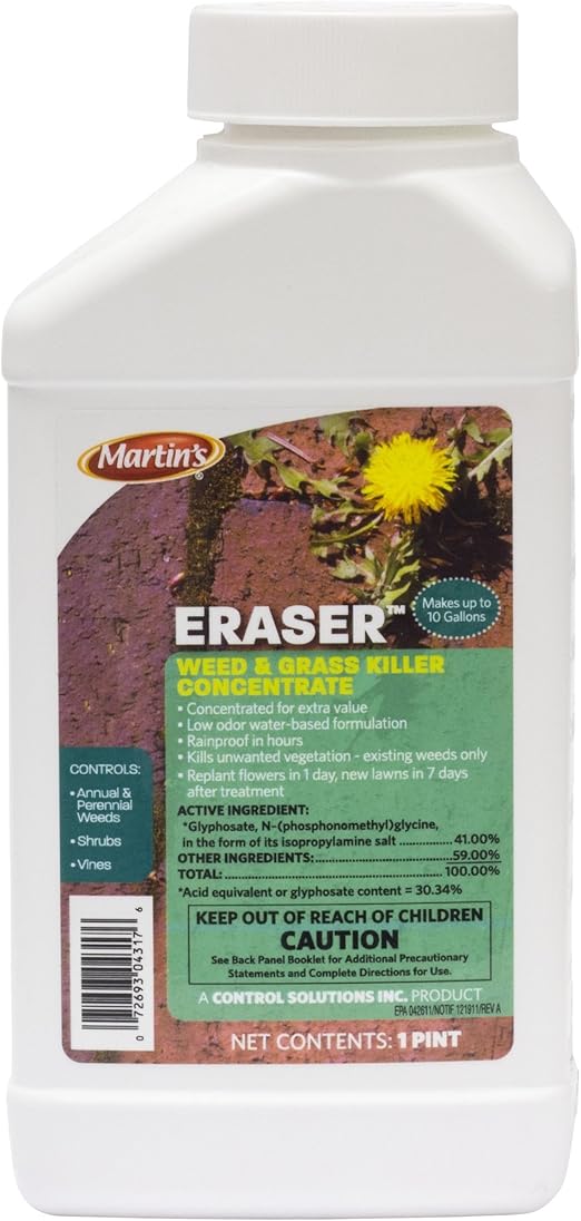 Eraser Weed And Grass Killer Concentrate Weed Killers