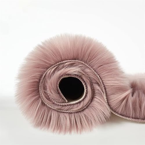 Miniatura 7 de EasyJoy - Alfombra de piel sintética ultra suave y esponjosa para silla suelo sala y dormitorio