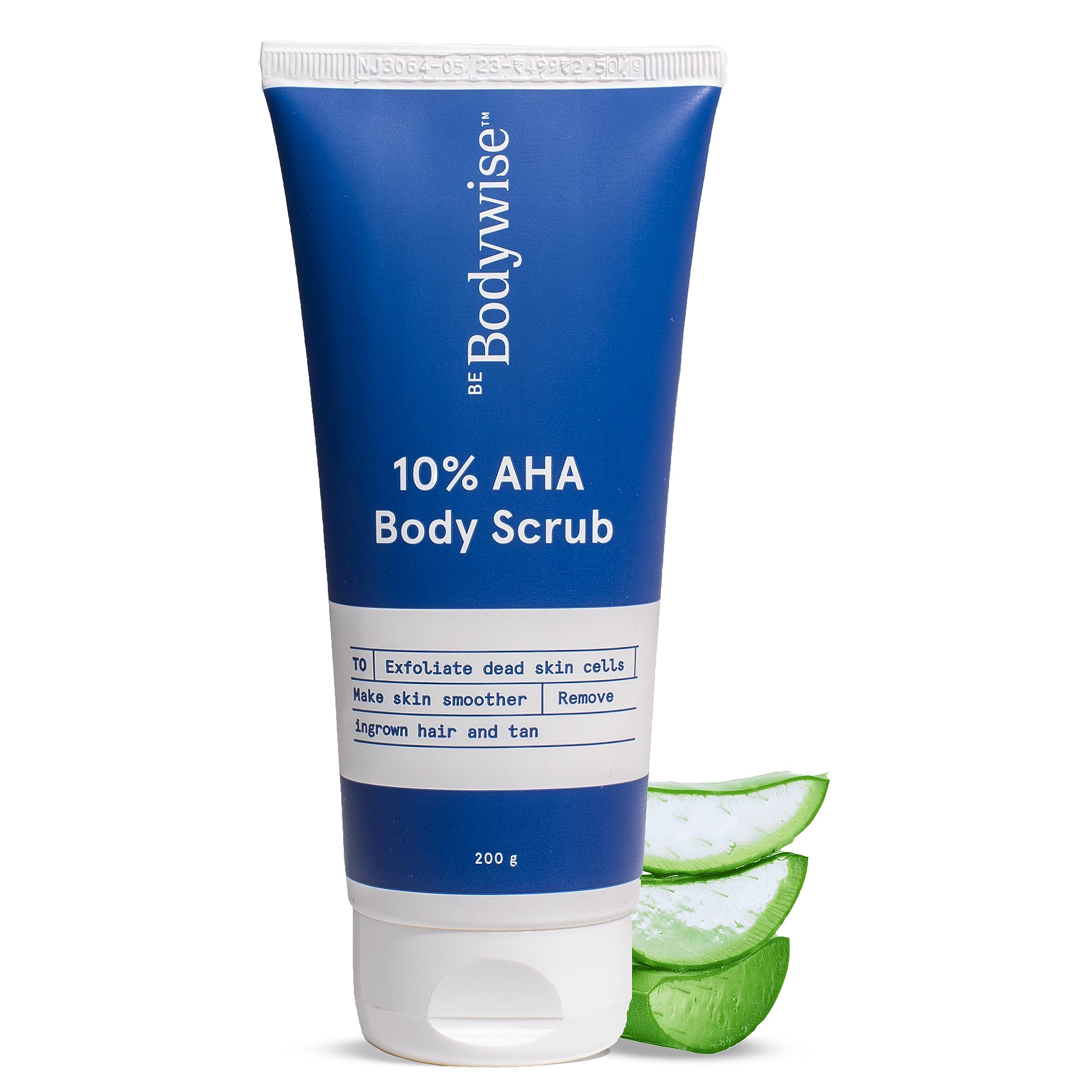 Buy Be Bodywise 10 AHA Body Scrub, 200g 10 Lactic , Centella Water