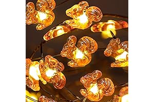 FURORA LIGHTING 90" Squirrel LED Fairy Lights