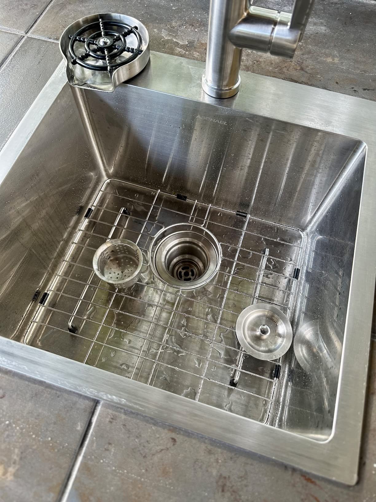 27/mo Finance Aschael Kitchen Sink, 33x22x10 Drop in Kitchen Sink 16
