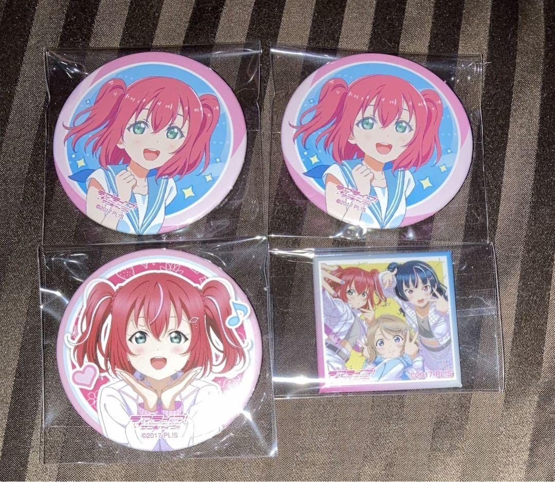 Amazon | ラブライブサンシャイン 缶バッジ 黒澤ルビィ わいわいわい