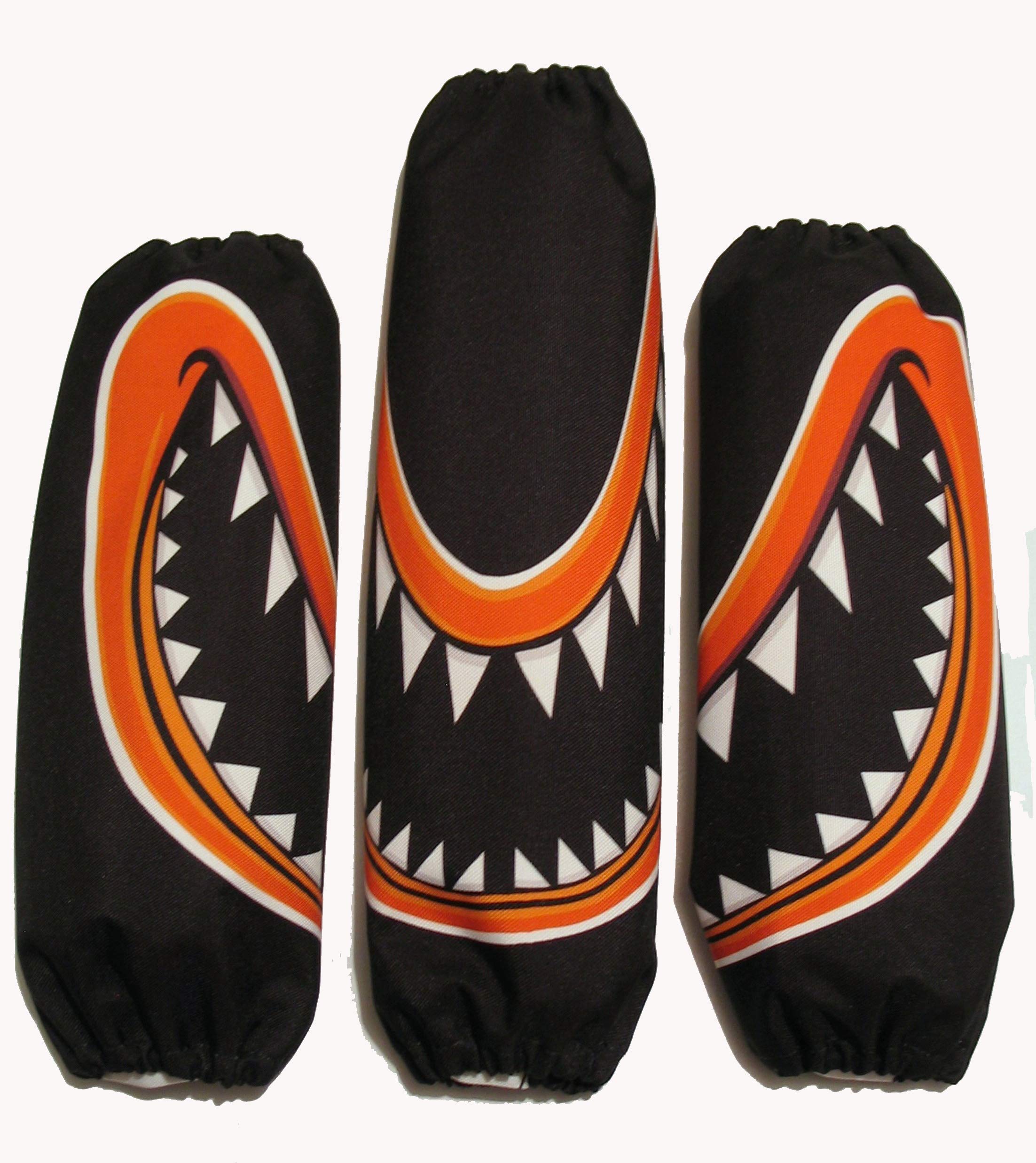 Can Am Ryker Shock Cover Orange,Ensemble de 3 (AUTRE MACHINE Indiquez la marque,modèle et année de votre véhicule.Seulement $56,49