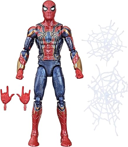 Marvel Legends Series Iron Spider, Avengers: Endgame Figura de acción coleccionable de Spider-Man de 6 pulgadas