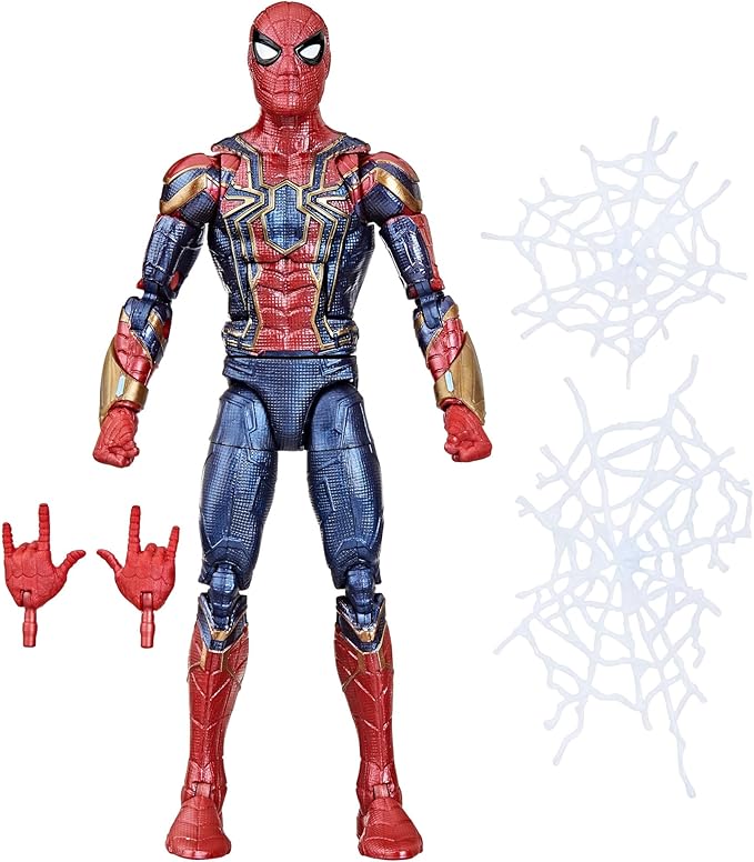 ハズブロ(HASBRO) MARVEL マーベルレジェンドシリーズ アイアン・スパイダー, 『アベンジャーズ:エンドゲーム』のコレクション用 6インチ(15cm)スパイダーマンアクションフィギュア