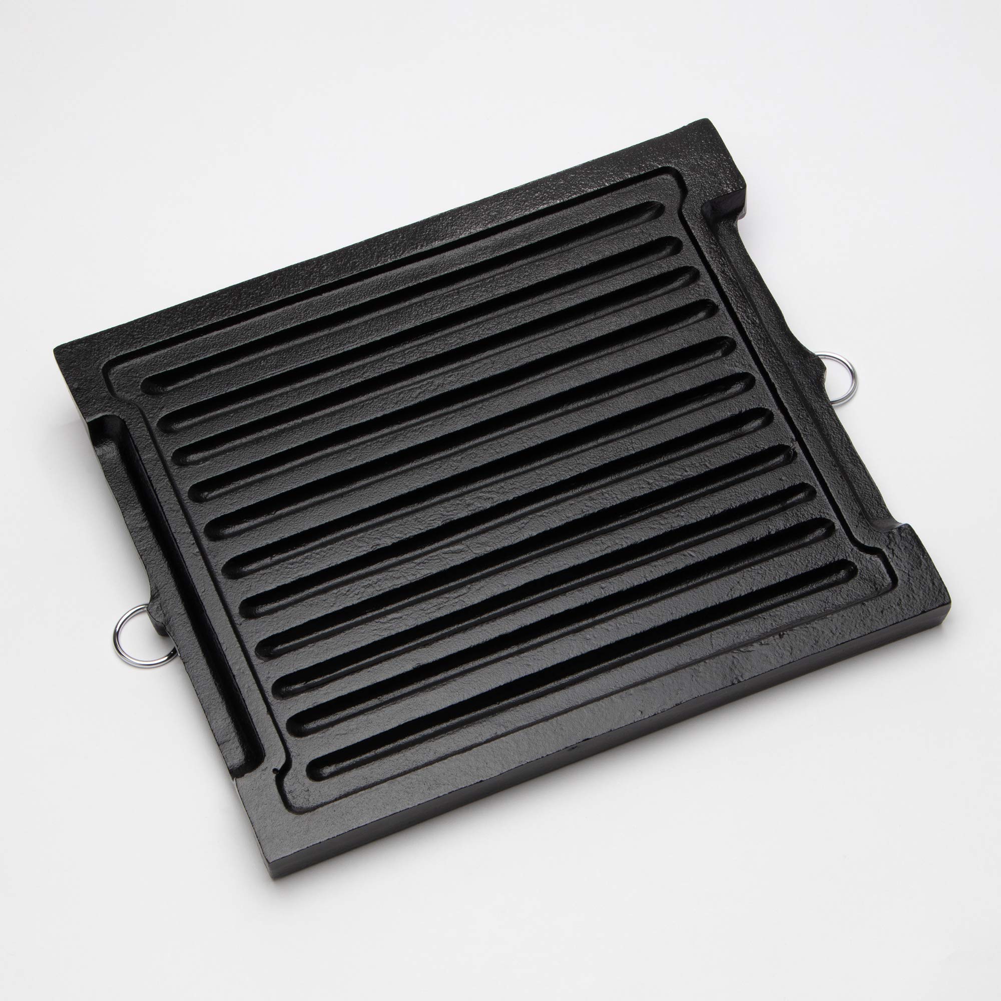 Amazon｜遠藤商事 業務用 角グリルパン 大 鉄鋳物 AGL06001  