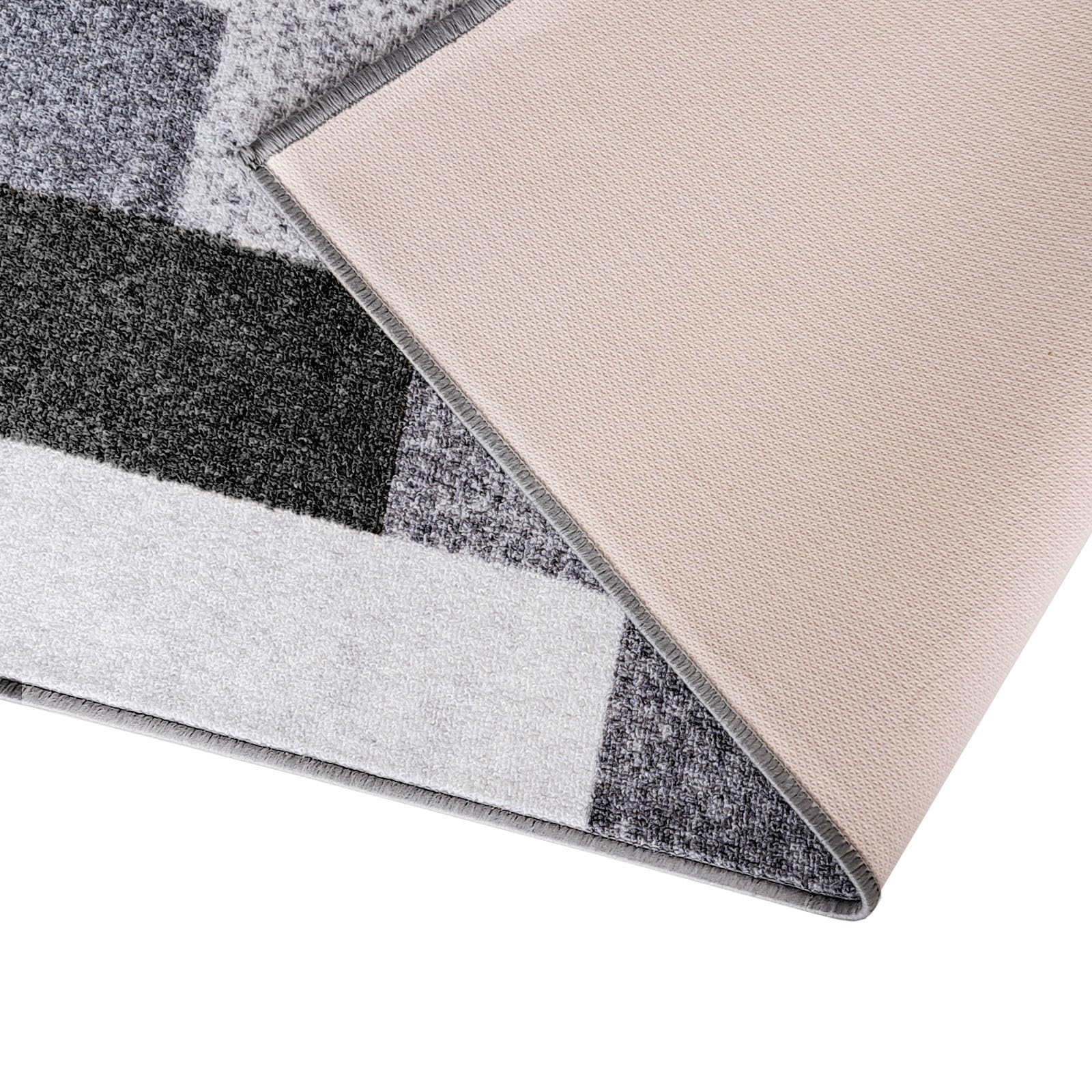 Floordirekt Tapijtloper, met patroon, met fijne lussen, vintage, decoratief, vloerkleed, 80 x 250 cm, Navona
