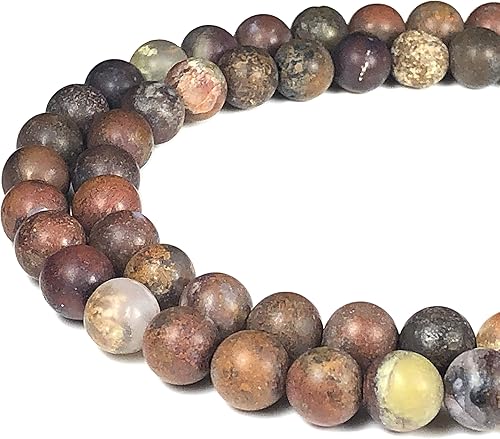 ABCgems Shungite mate ruso y corelio AKA tipo III shungita regular (conductividad eléctrica garantizada-dureza Mohs 4) 0.315in suave redondo natural