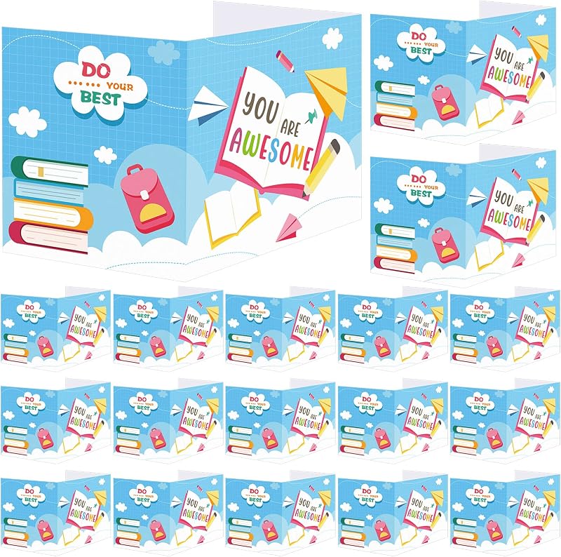 36 Pcs Desk Dividers Privacy Boards for Student Classroom, You are Awesome