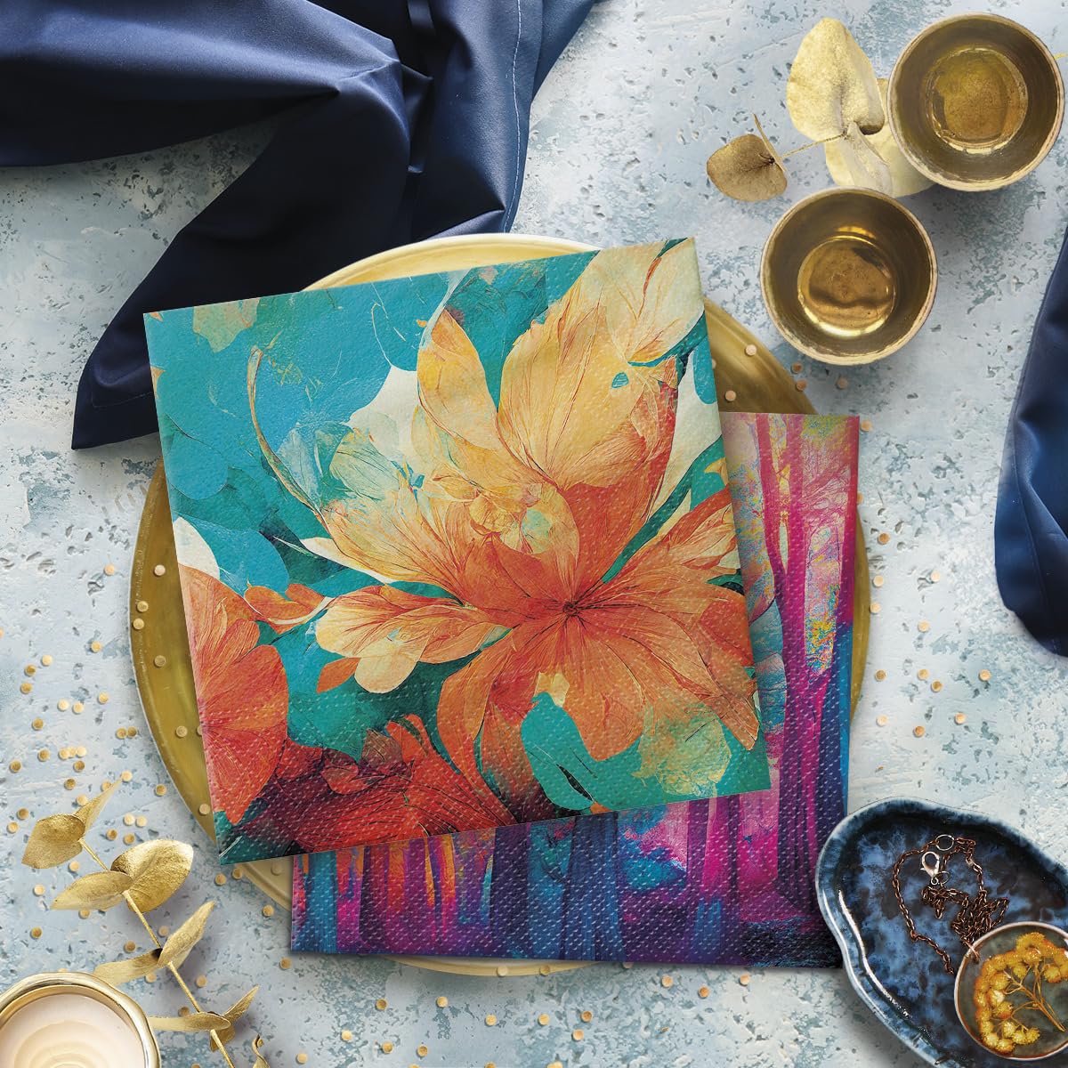 Tovaglioli Per Decoupage, Primavera Di Carta Per Decoupage - Foto 14