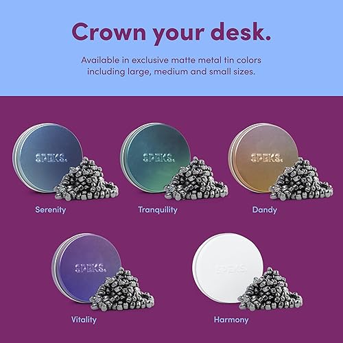 Miniatura 42 de Speks Original Crags - Masilla de ferrita Más de 500 piedras de ferrita en una lata, juguete antiestrés para aliviar el estrés, juguete sensorial