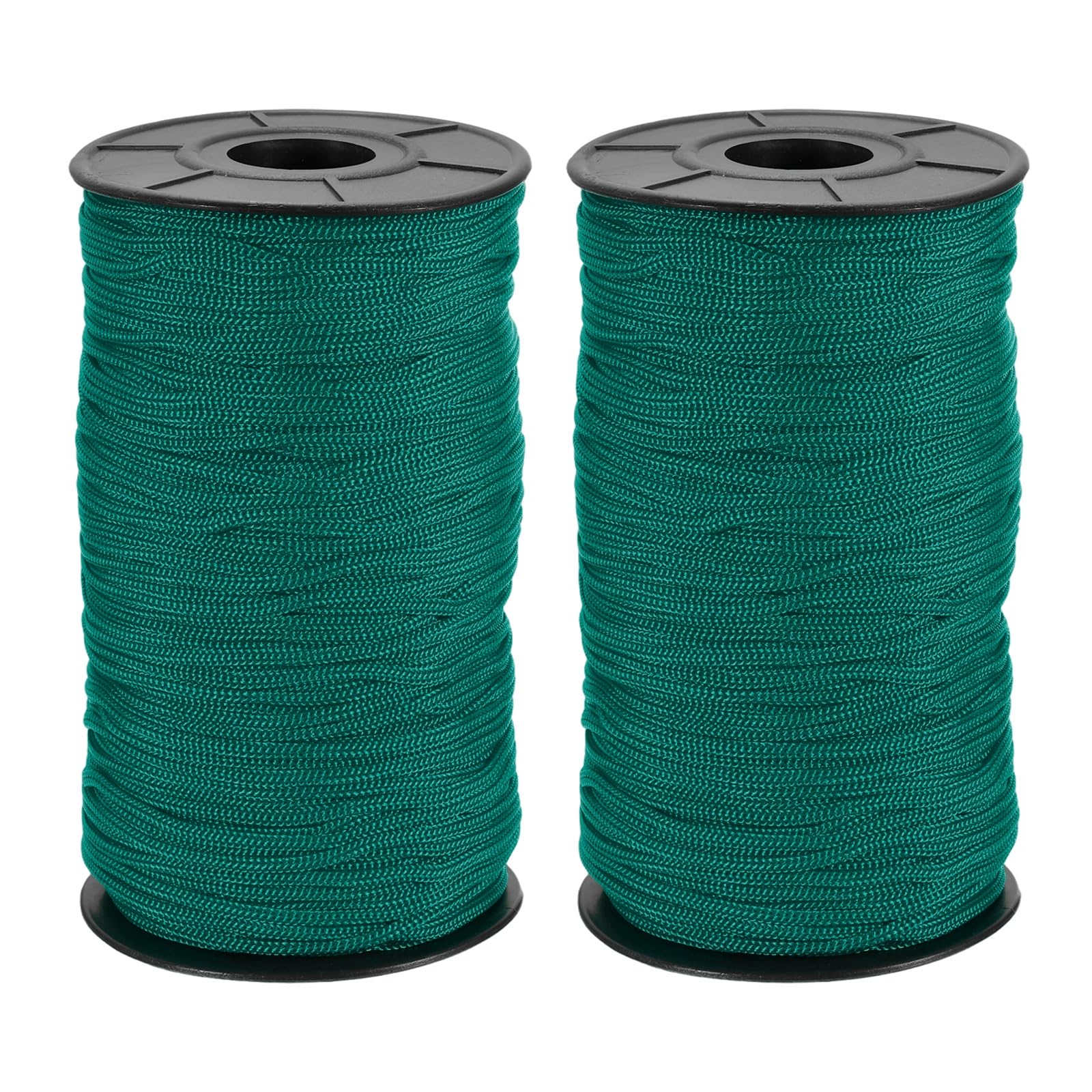 Cuerda de macramé verde oscuro de 3 mm y 131 yardas para tejido de manualidades