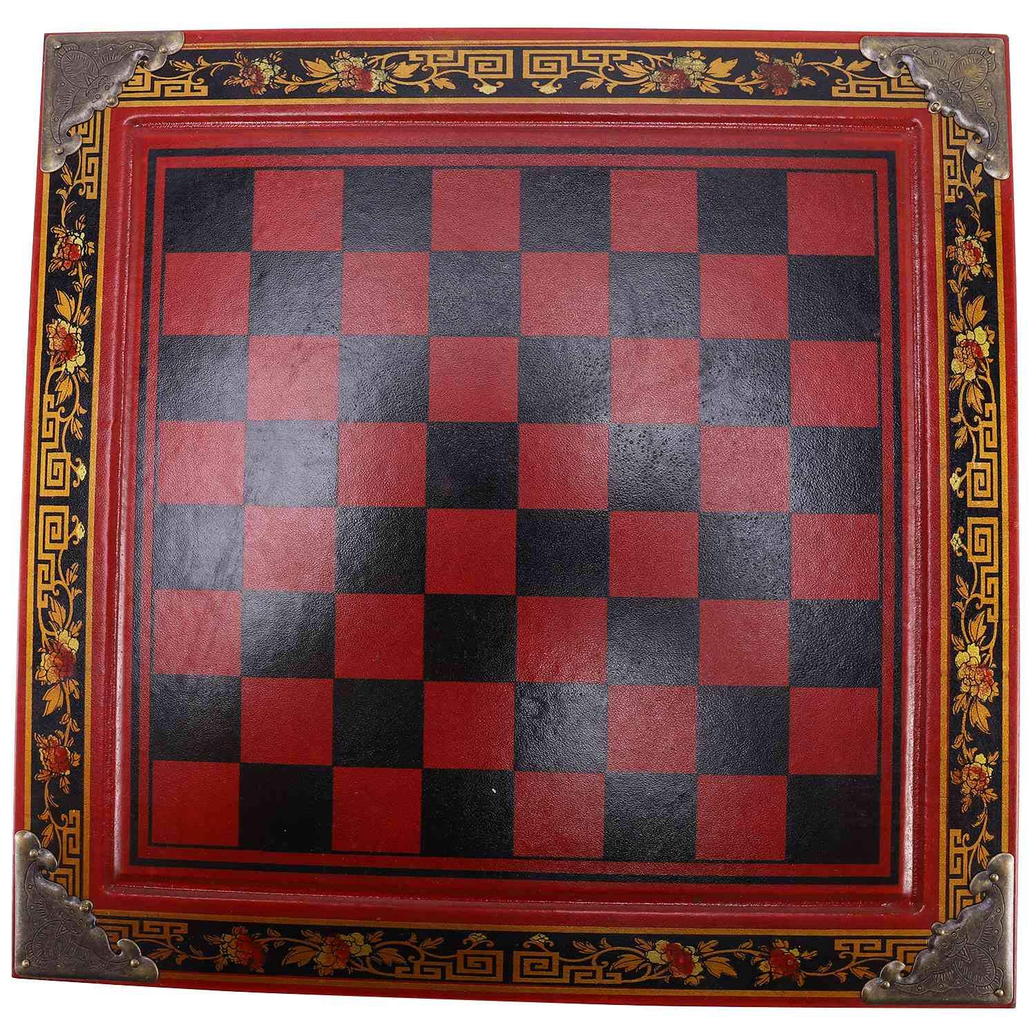 ÉChecs en Bois Chinois RéTro en Terre Cuite Guerriers ÉChecs en Bois Do Old Sculpture RéSine Chessman NoëL Anniversaire Cadeau Premium