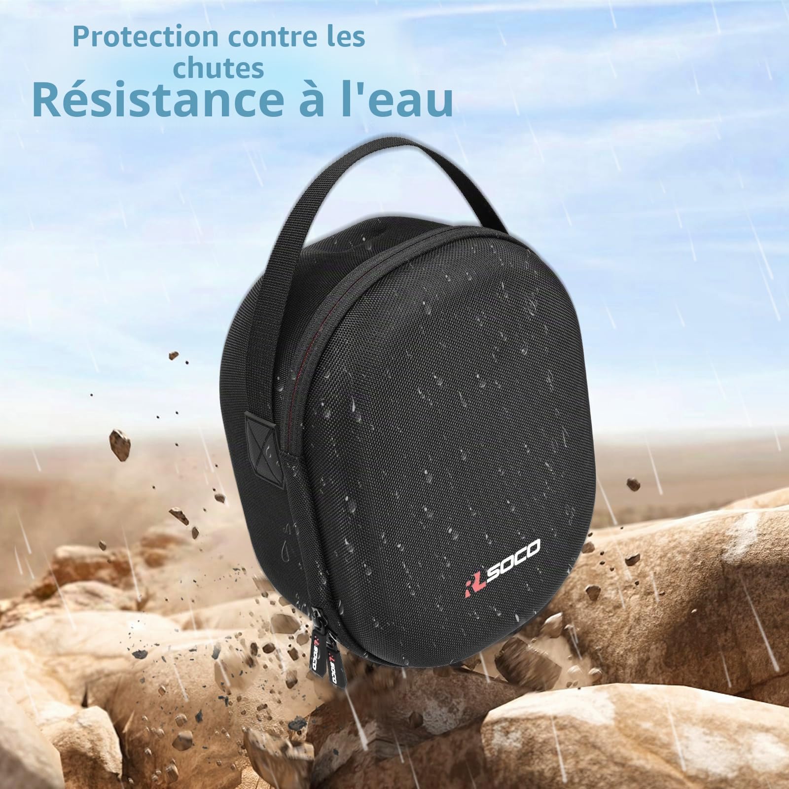 RLSOCO Étui pour PlayStation 5 Casque-Micro sans Fil Pulse 3D / Pulse Elite