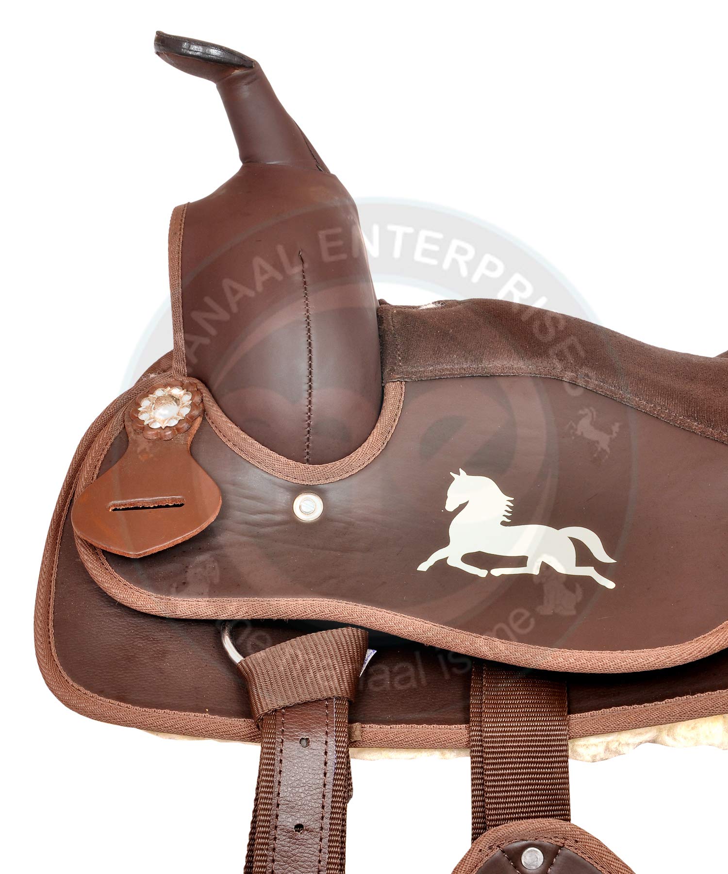 Selle australienne en daim de marque / synthétique avec