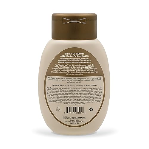 Miniatura 2 de Biocare Labs - Crema corporal hidratante con vitamina E y provitamina B5 - Penetra y renueva profundamente la piel al instante - Loción diseñada