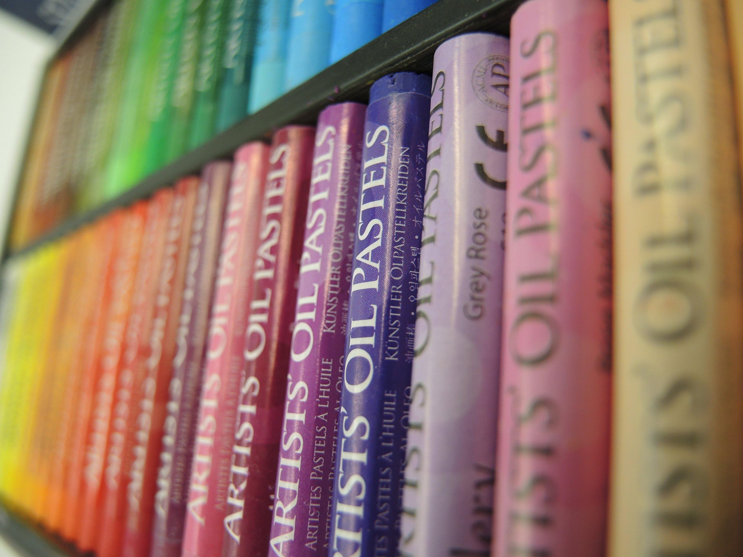 Amazon.co.jp: Gallery 画材 オイル パステル 48色 50本セット